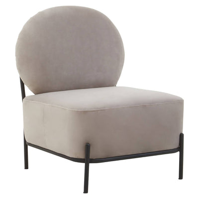 Noosa & Co. Living Haya Mink Velvet Chair House of Isabella UK