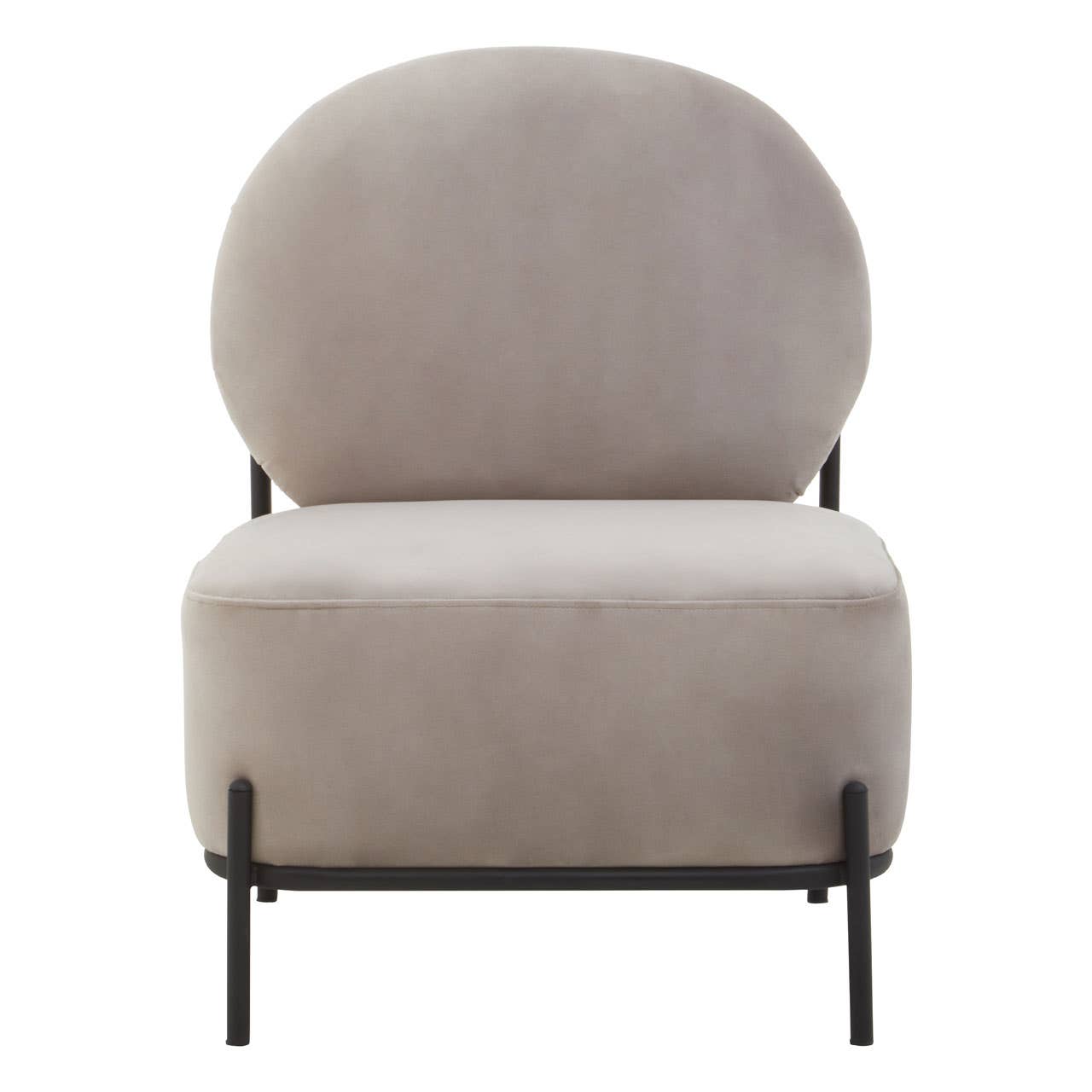 Noosa & Co. Living Haya Mink Velvet Chair House of Isabella UK