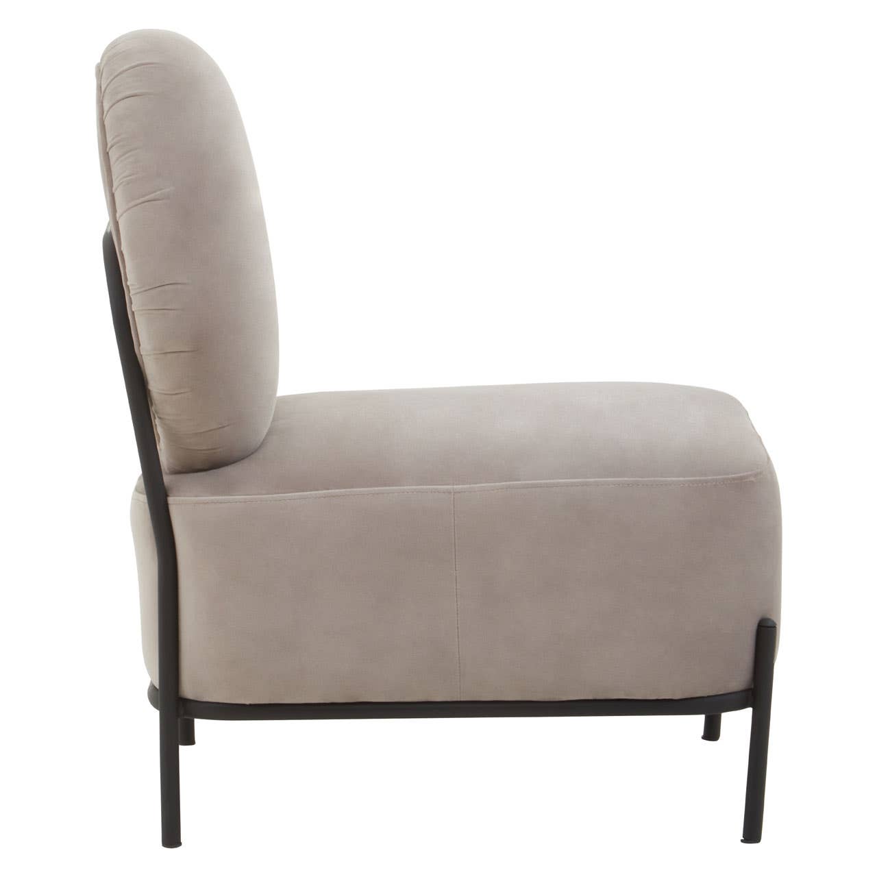 Noosa & Co. Living Haya Mink Velvet Chair House of Isabella UK