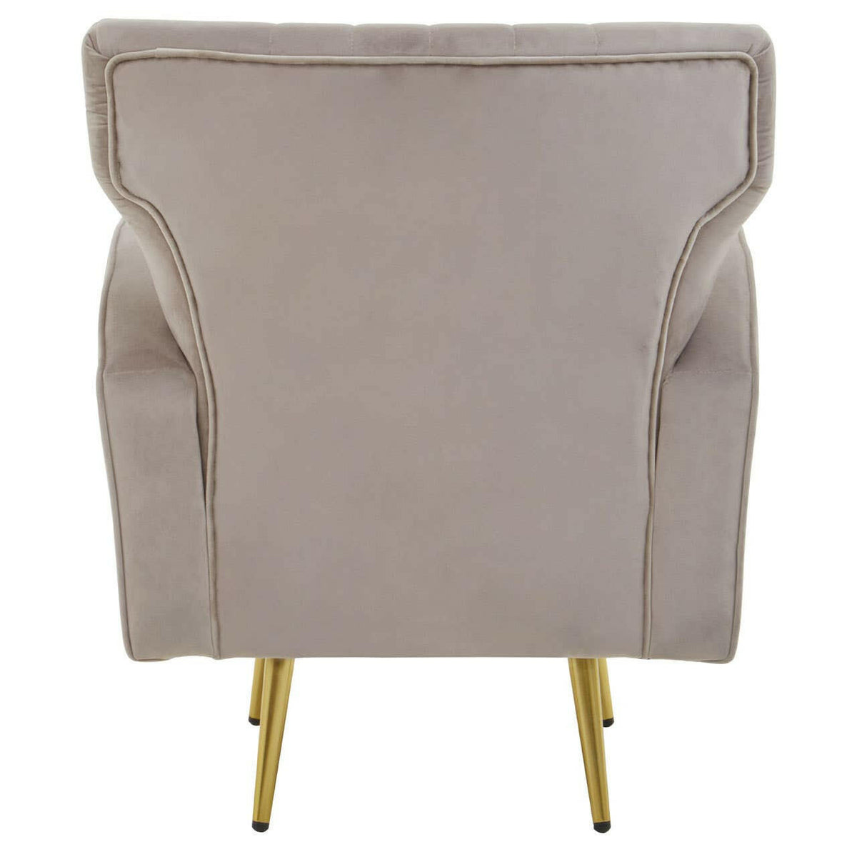 Hayley Mink Velvet Armchair.