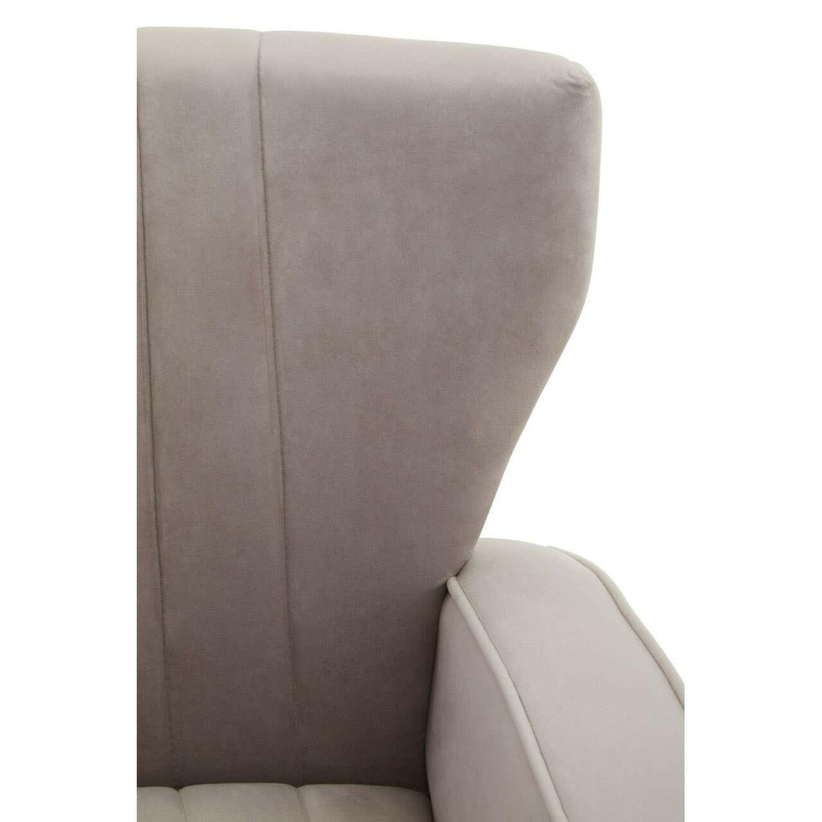 Hayley Mink Velvet Armchair.