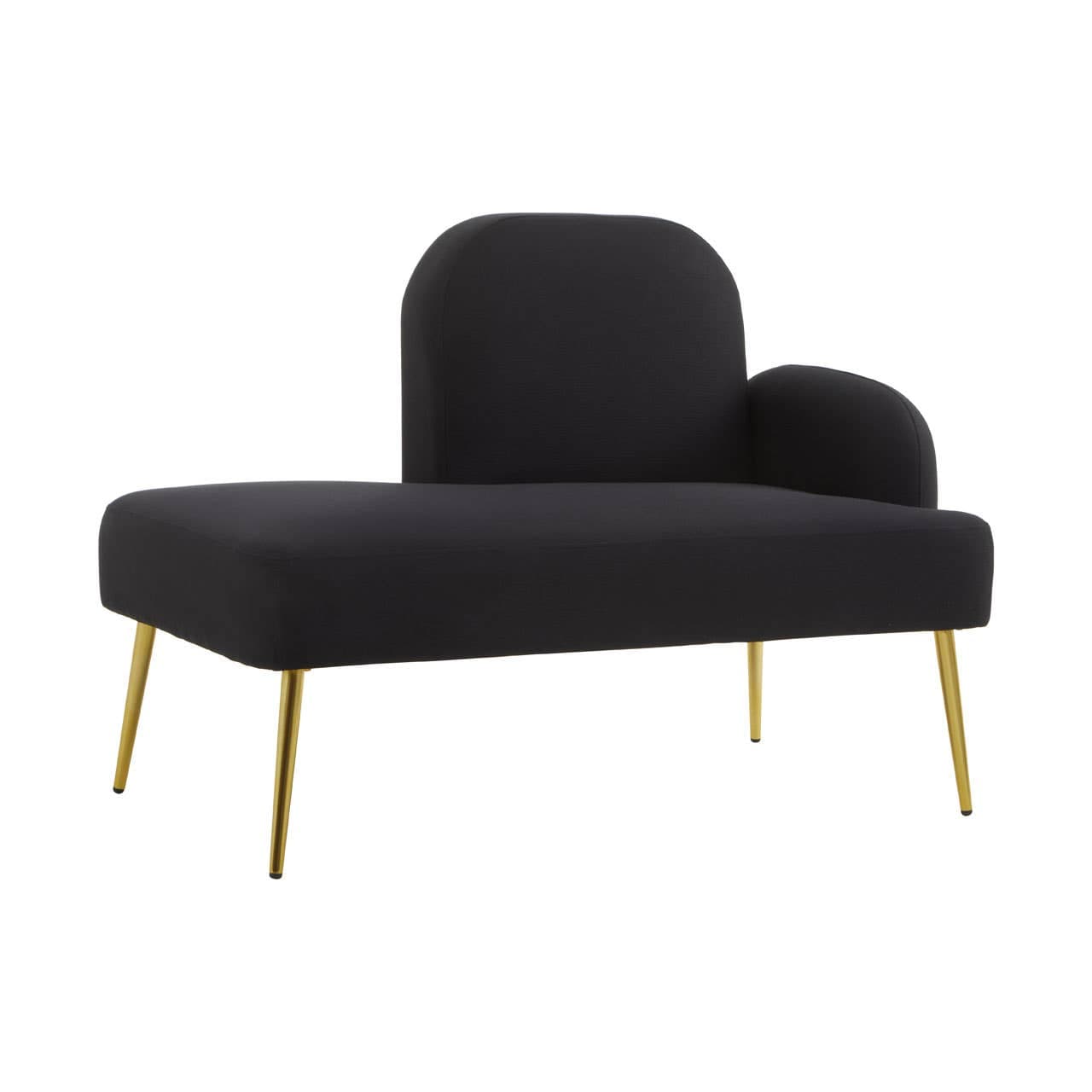 Noosa & Co. Living Heather Black Chaise Lounge House of Isabella UK