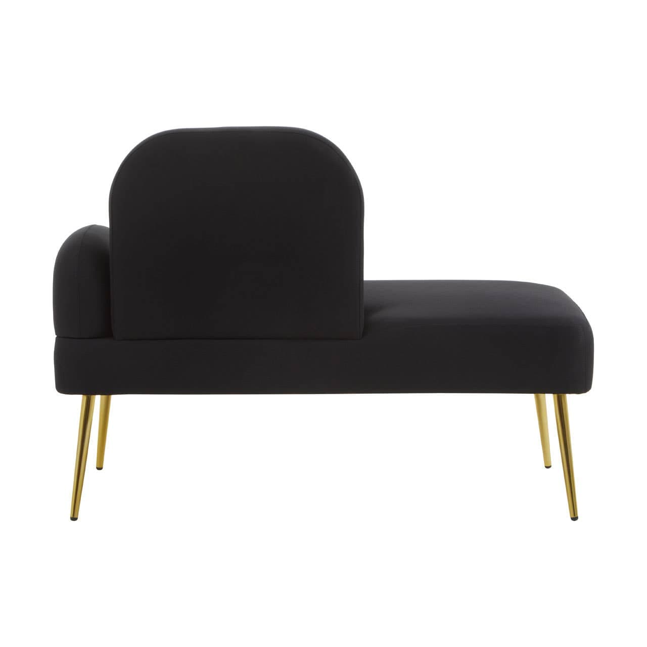 Noosa & Co. Living Heather Black Chaise Lounge House of Isabella UK