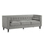 Helia Grey Velvet Sofa.