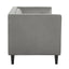 Helia Grey Velvet Sofa.