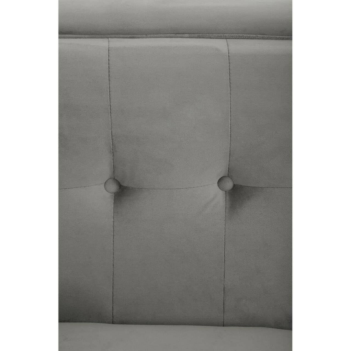 Helia Grey Velvet Sofa.