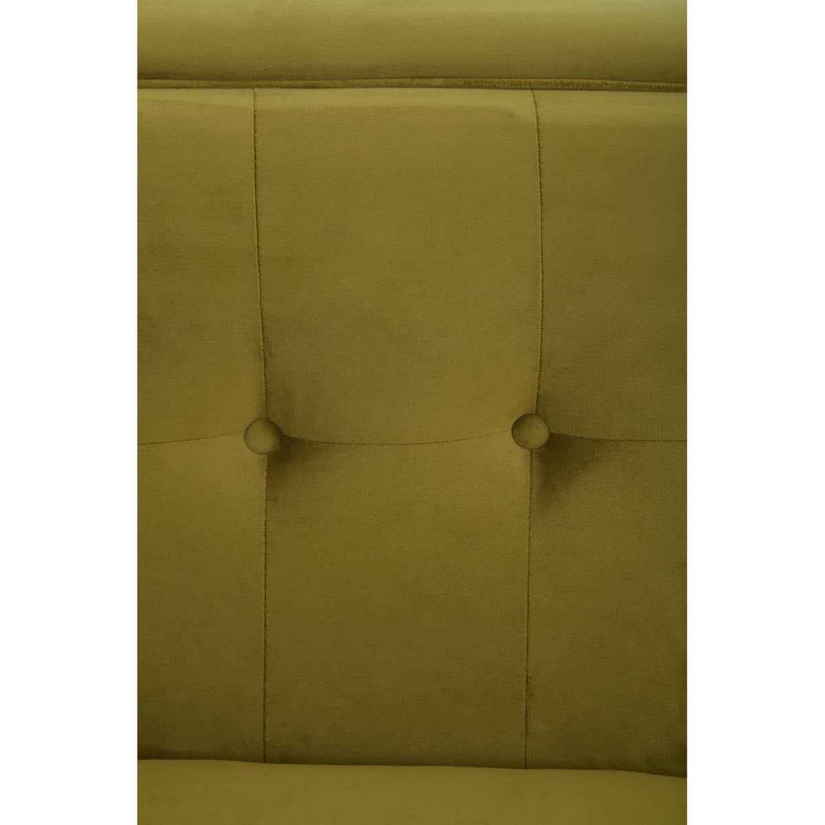 Helia Olive Velvet Sofa.