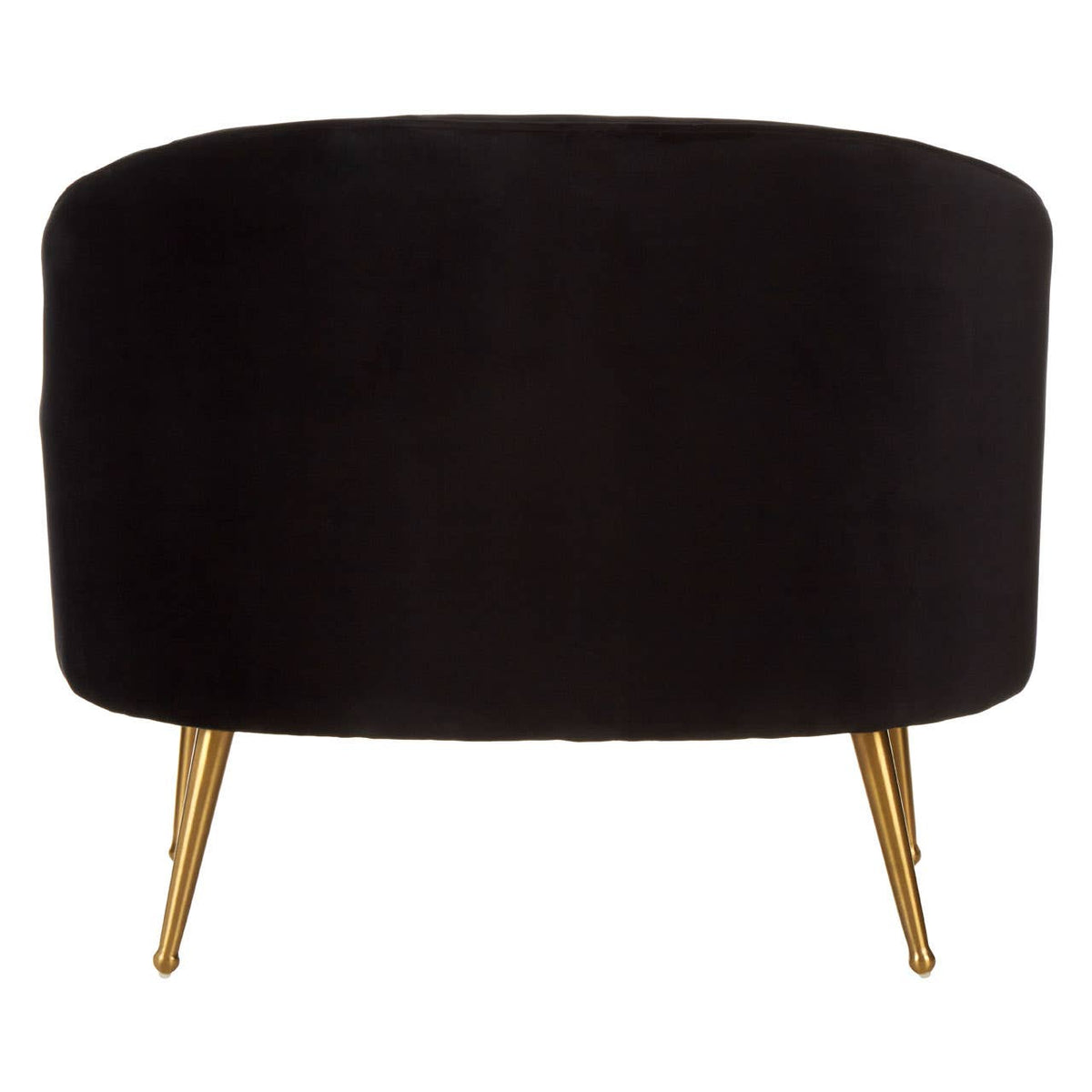 Hendricks Black Velvet Chair.