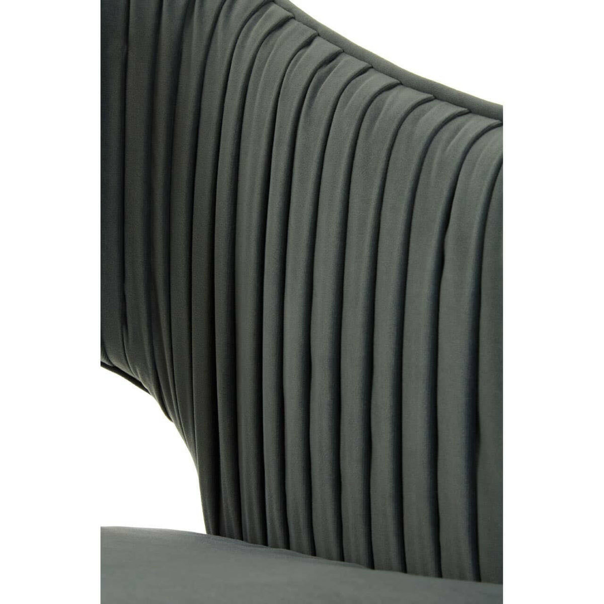 Hendricks Blue Velvet Sofa.