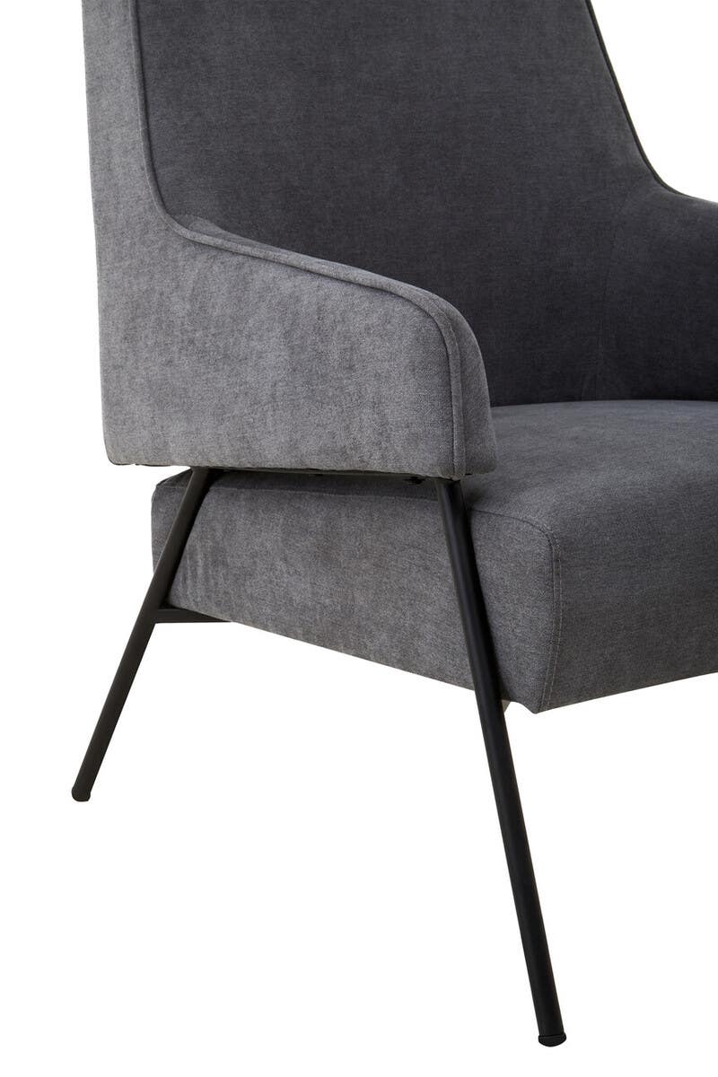 Henia Ash Velvet Chair.