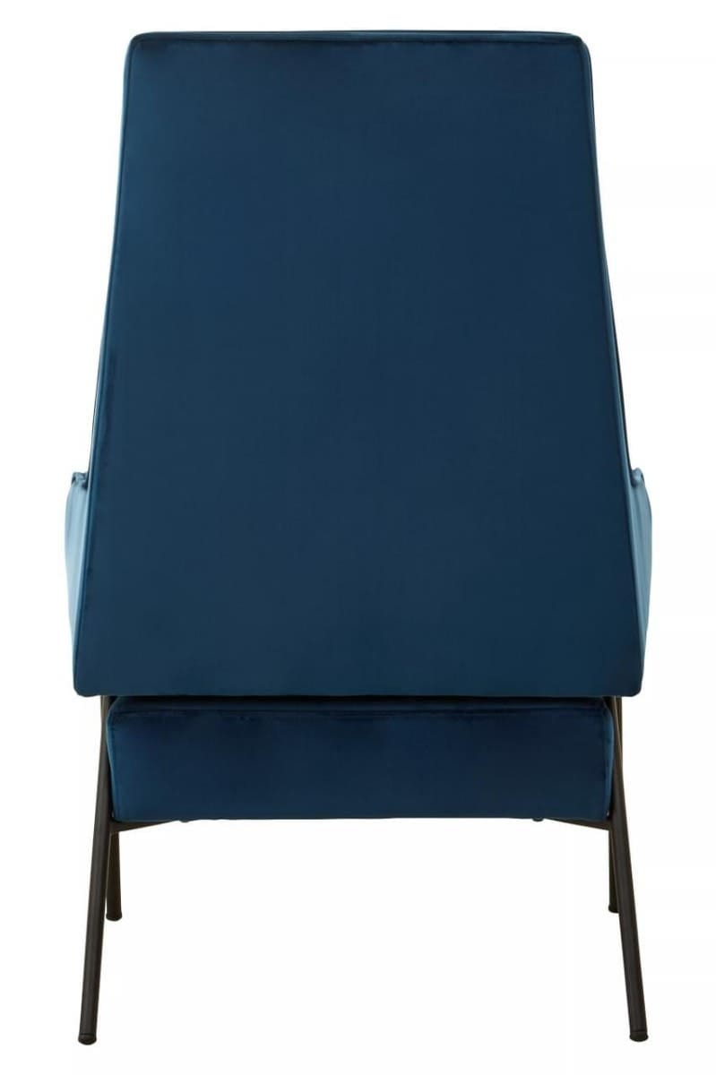 Henia Blue Velvet Chair.