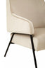 Henia Cream Velvet Chair.