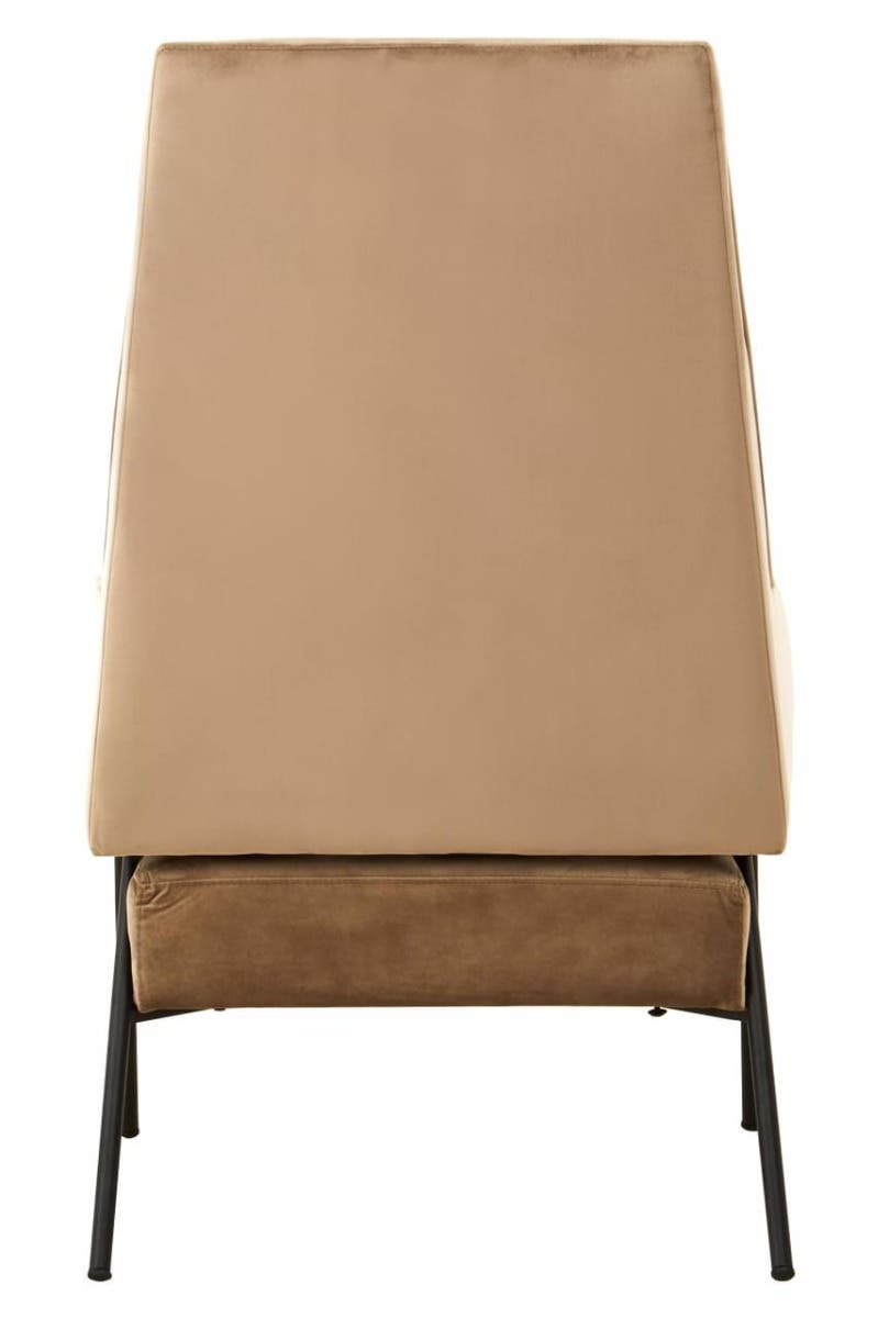 Henia Mink Velvet Chair.