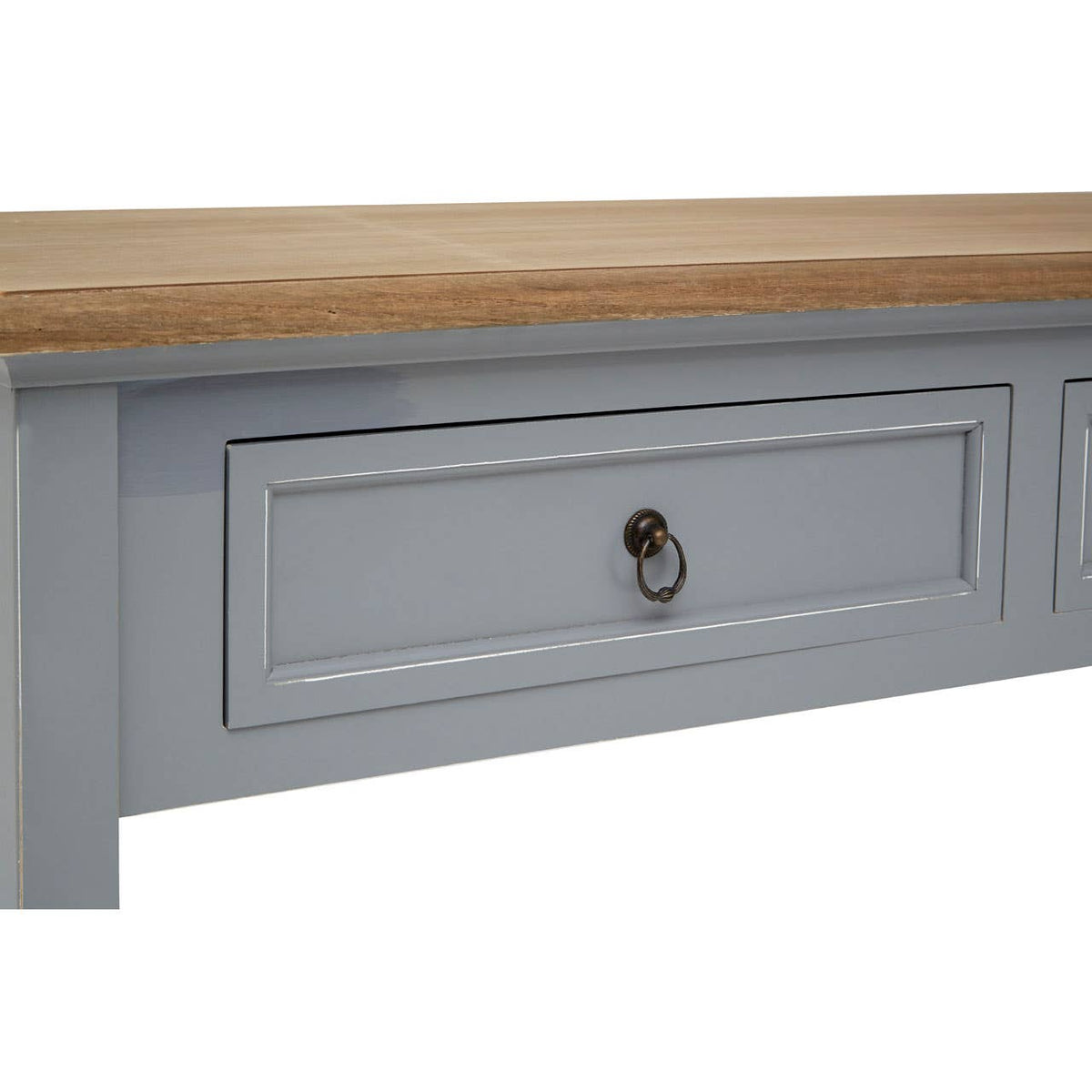 Henley Antique Grey Console Table.