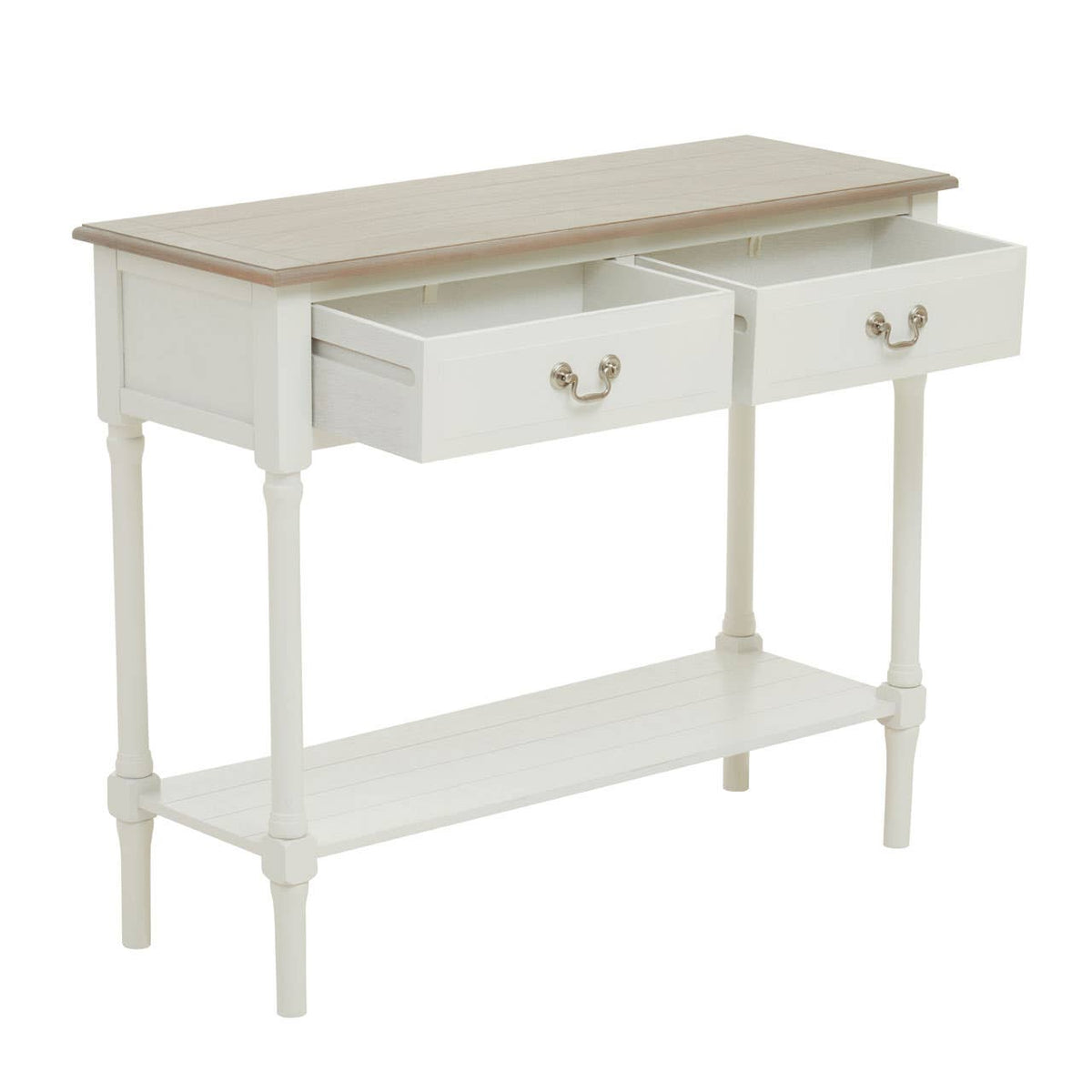 Heritage 2 Drawer Console Table.