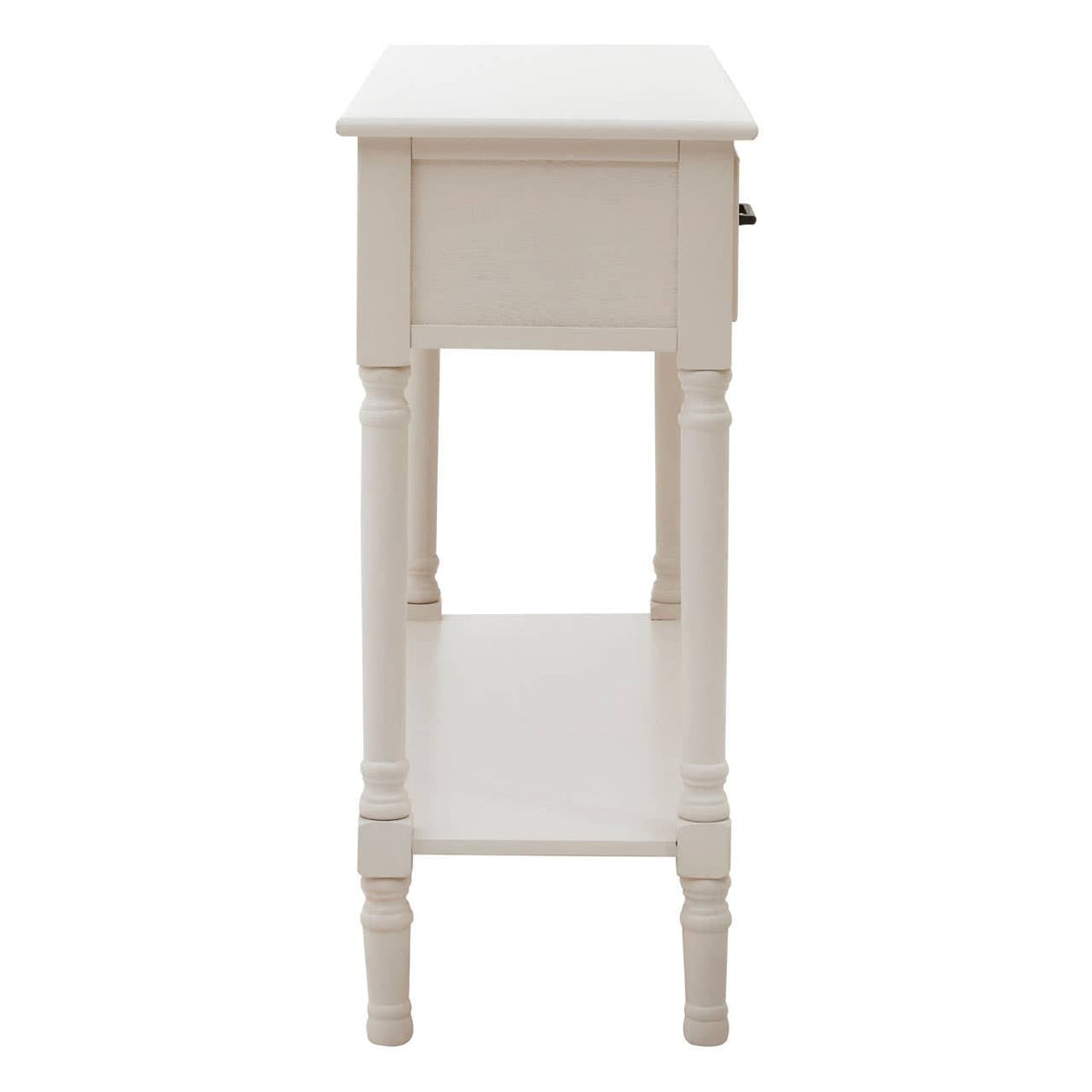 Heritage 2 Drawers Pearl White Console Table.