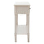 Heritage 2 Drawers Pearl White Console Table.