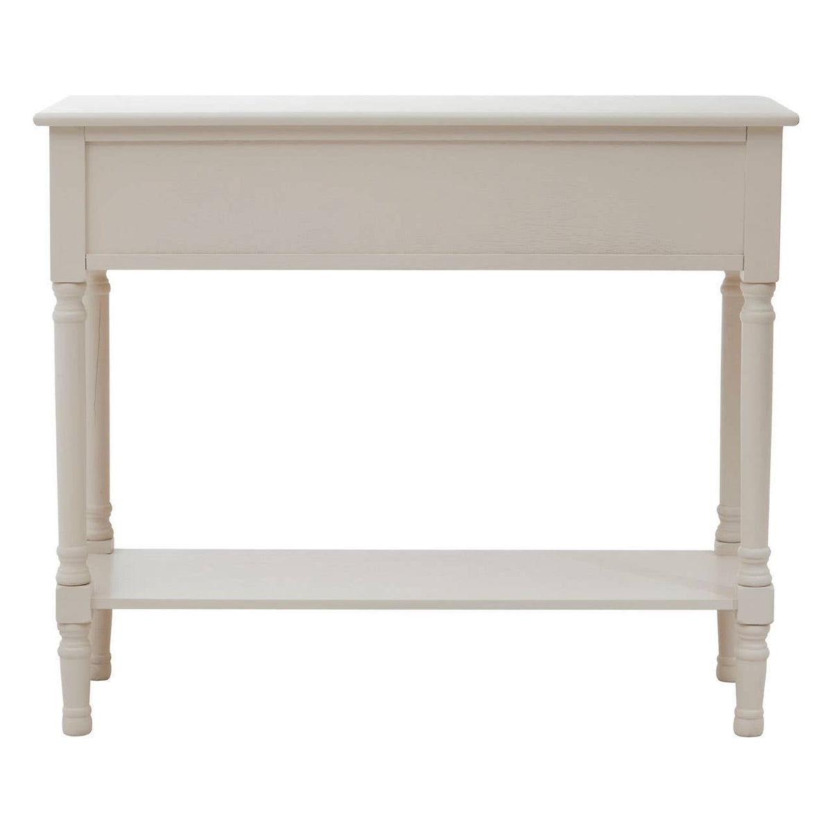 Heritage 2 Drawers Pearl White Console Table.