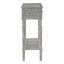 Heritage 2 Drawers Slate Grey Console Table.
