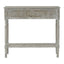 Heritage 2 Drawers Slate Grey Console Table.