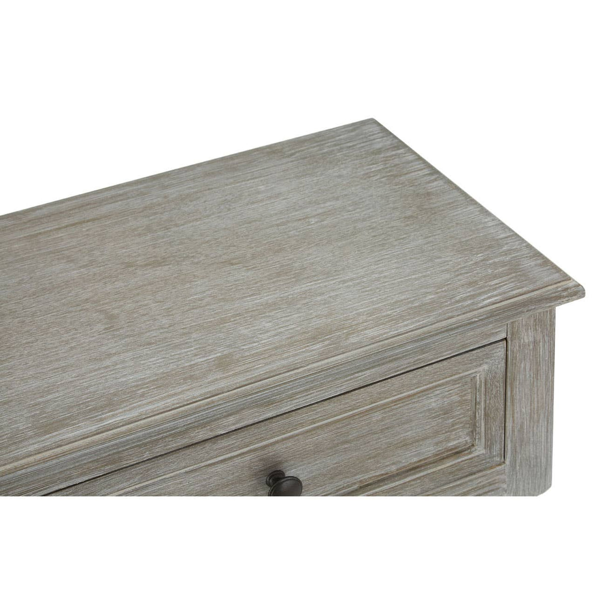 Heritage 2 Drawers Slate Grey Console Table.