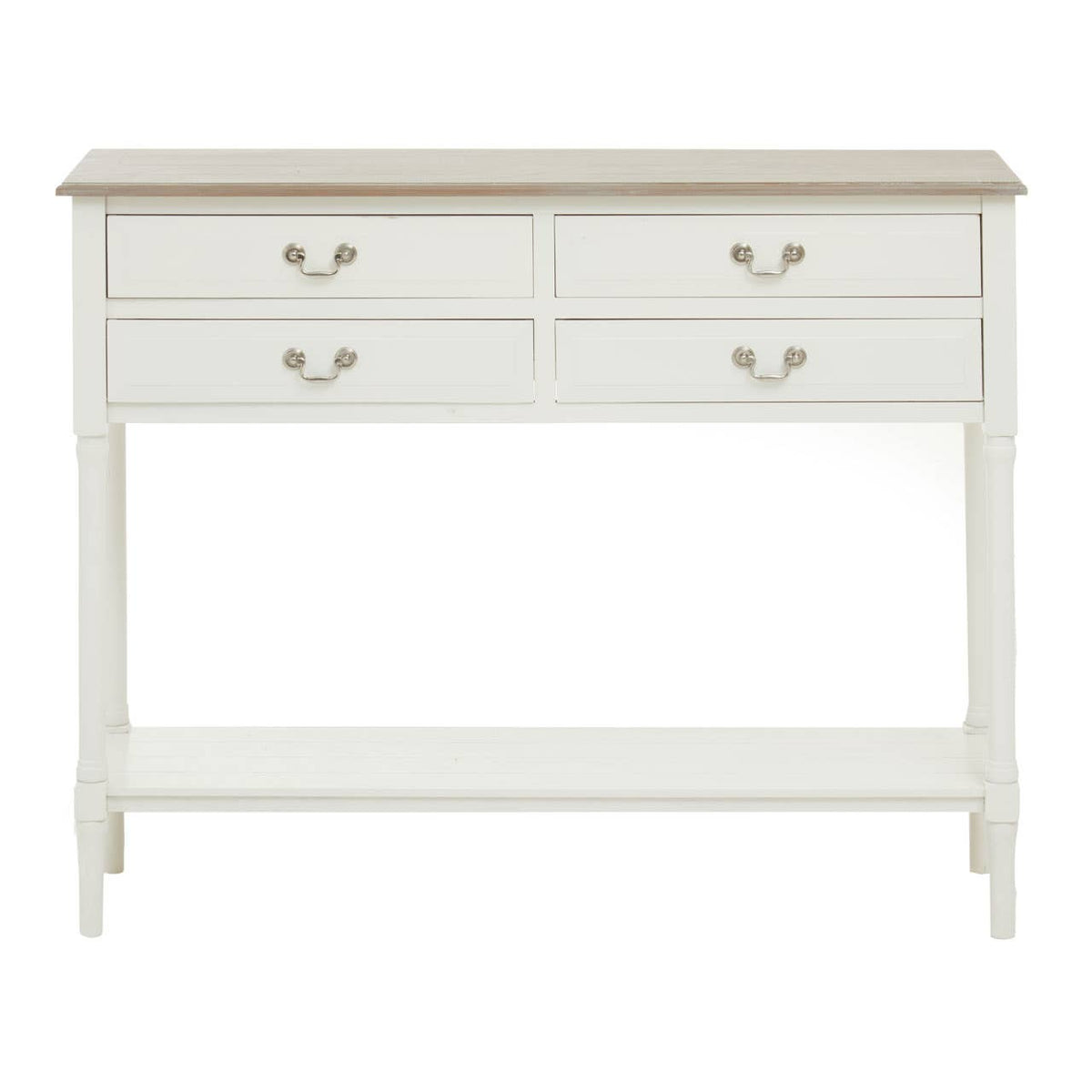 Heritage 4 Drawer Console Table.