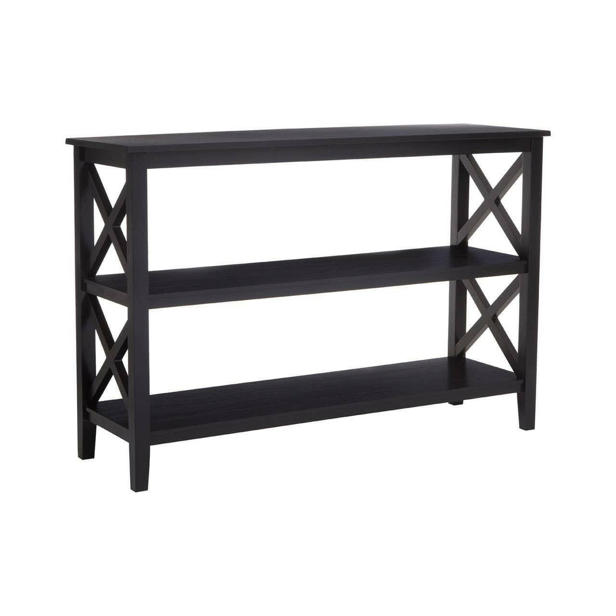Heritage Black Bookcase.