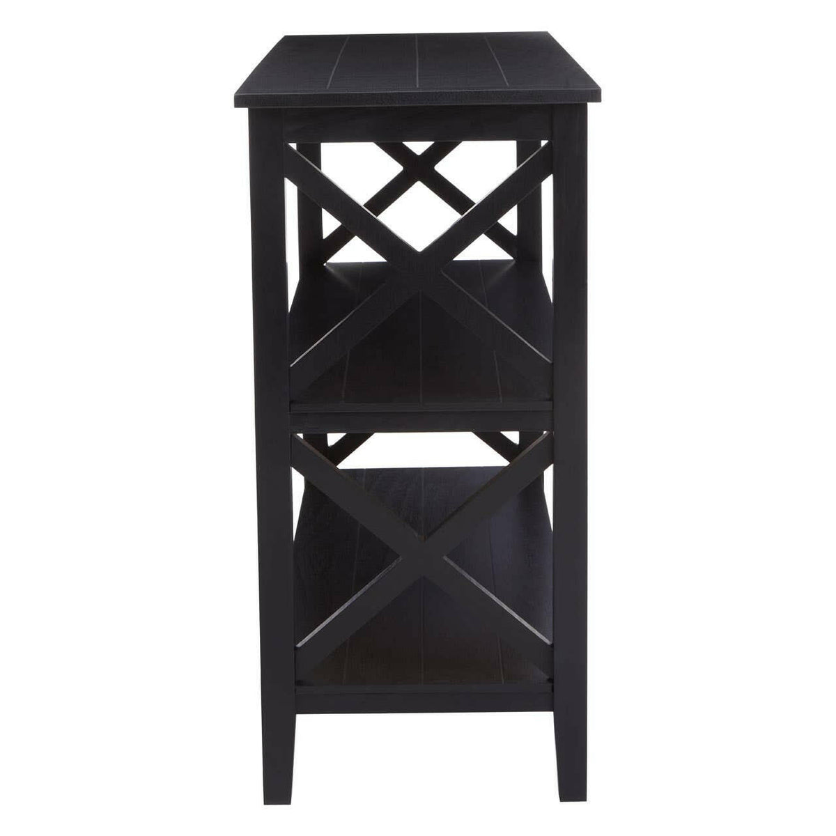 Heritage Black Bookcase.