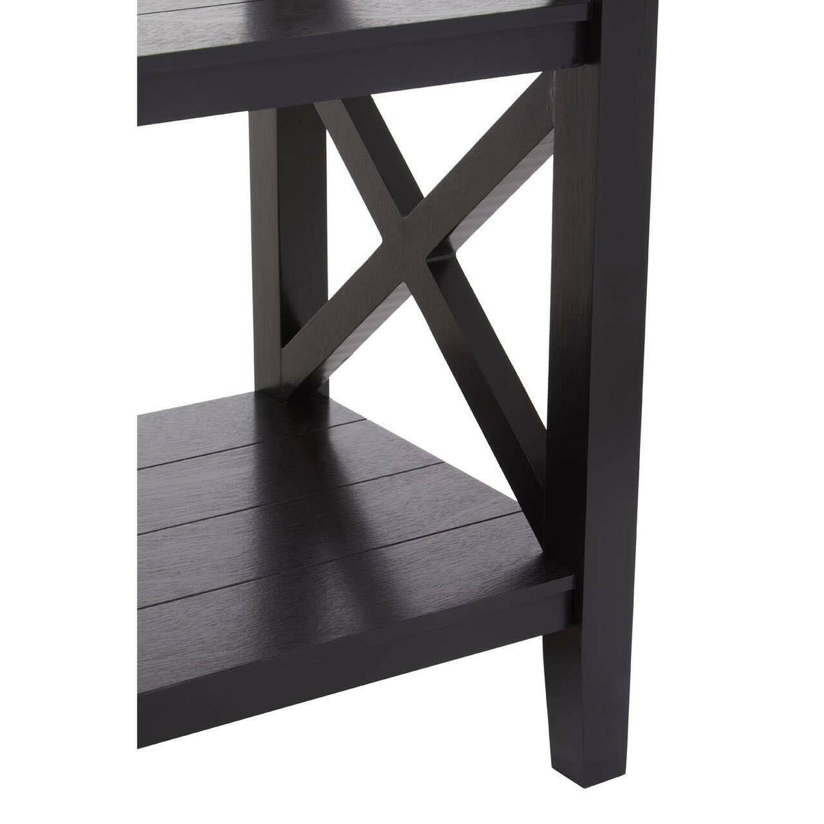 Heritage Black Bookcase.