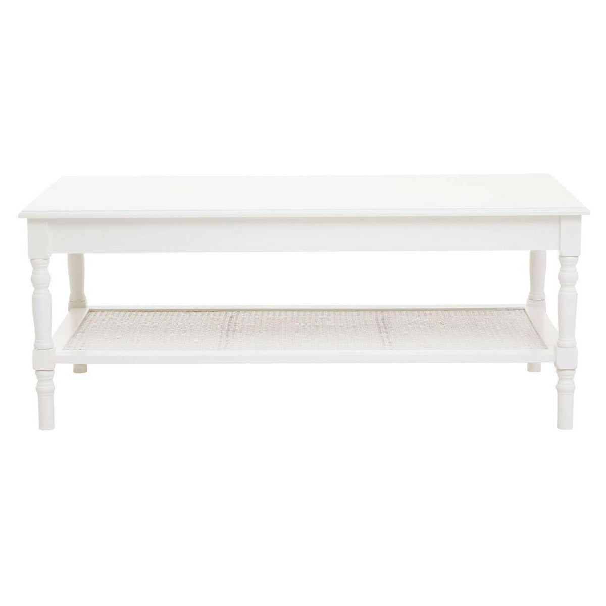 Heritage Pine Wood Ivory Coffee Table.