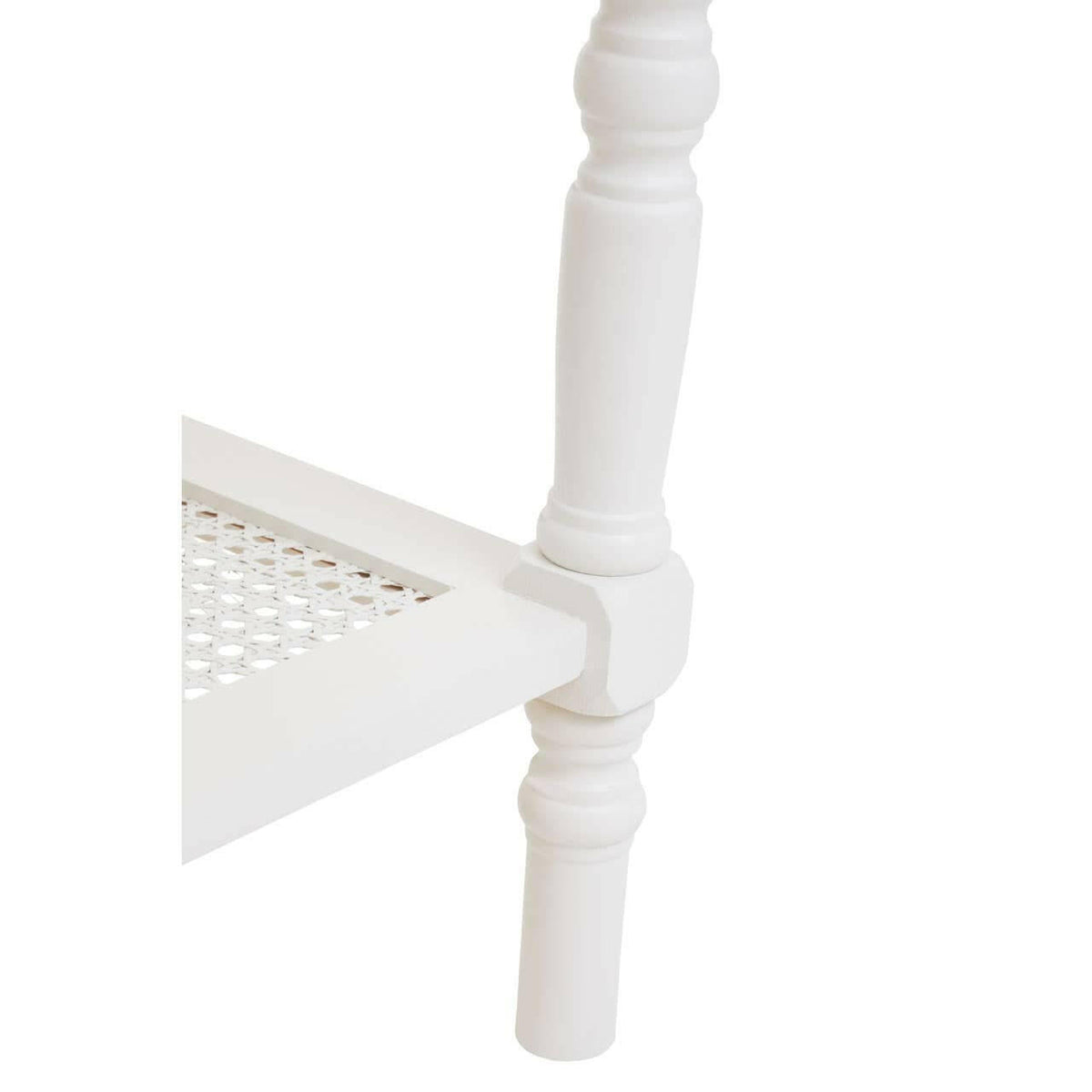 Heritage Pine Wood Ivory Coffee Table.