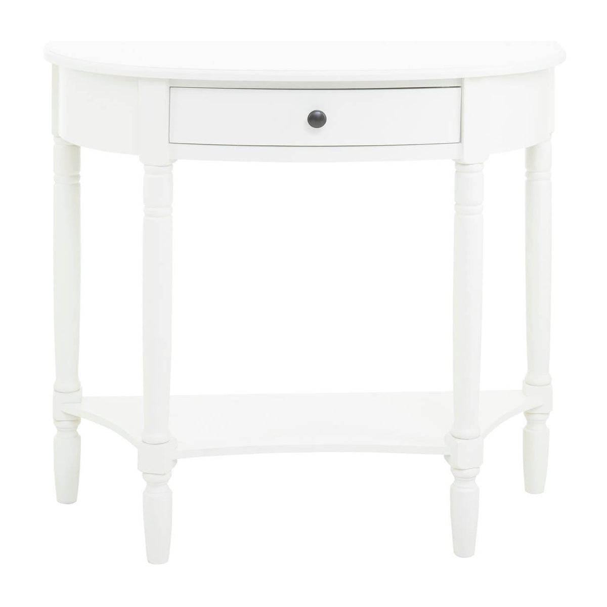 Heritage Semi-Circle Console Table With Drawer.