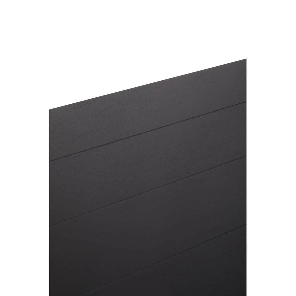 Heritage Three Shelf Black Bookcase.