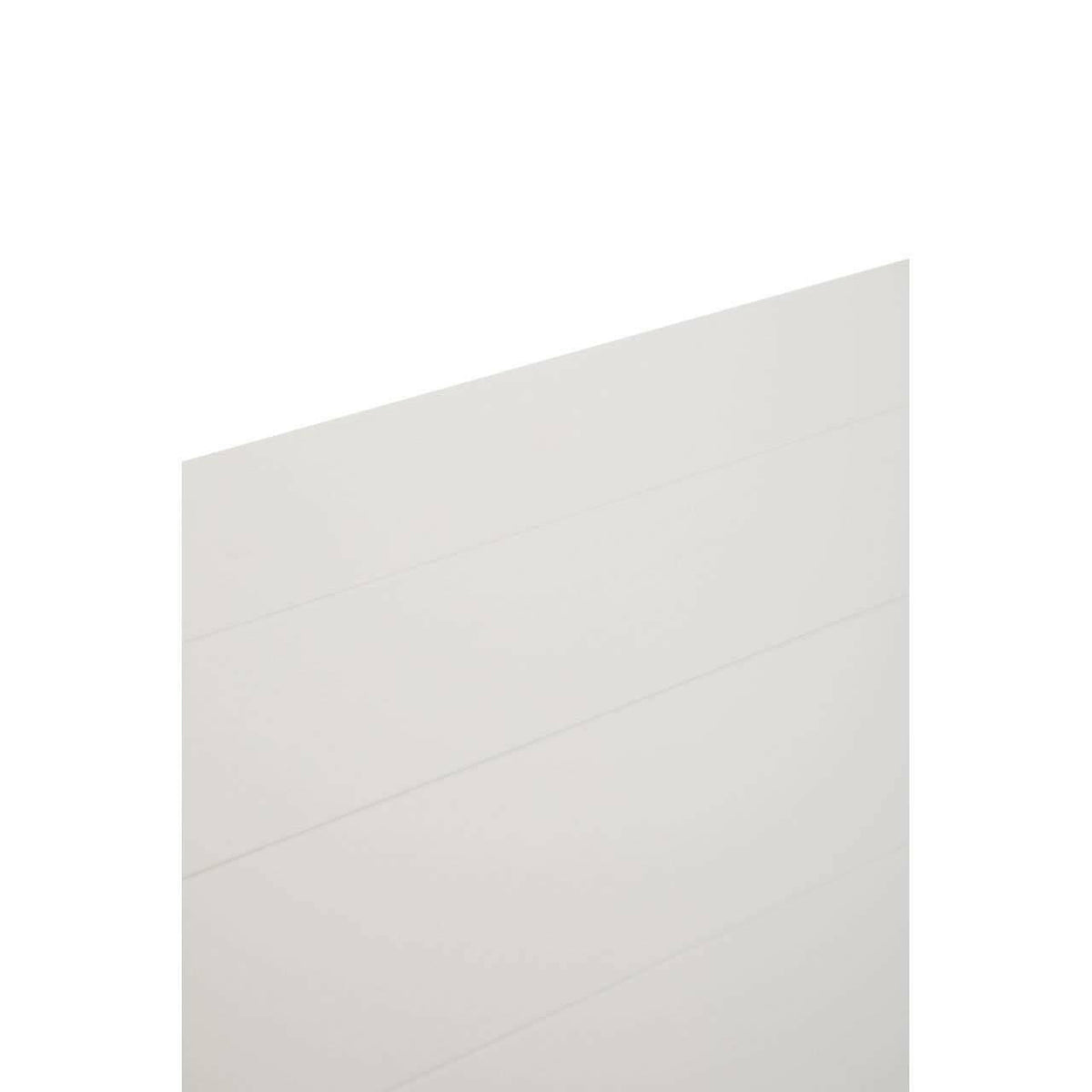 Heritage Three Shelf Ivory Bookcase.