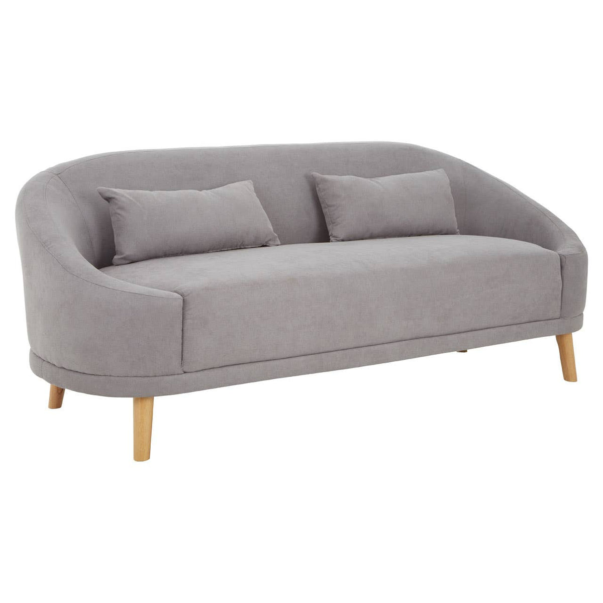 Holland Grey Linen Sofa.