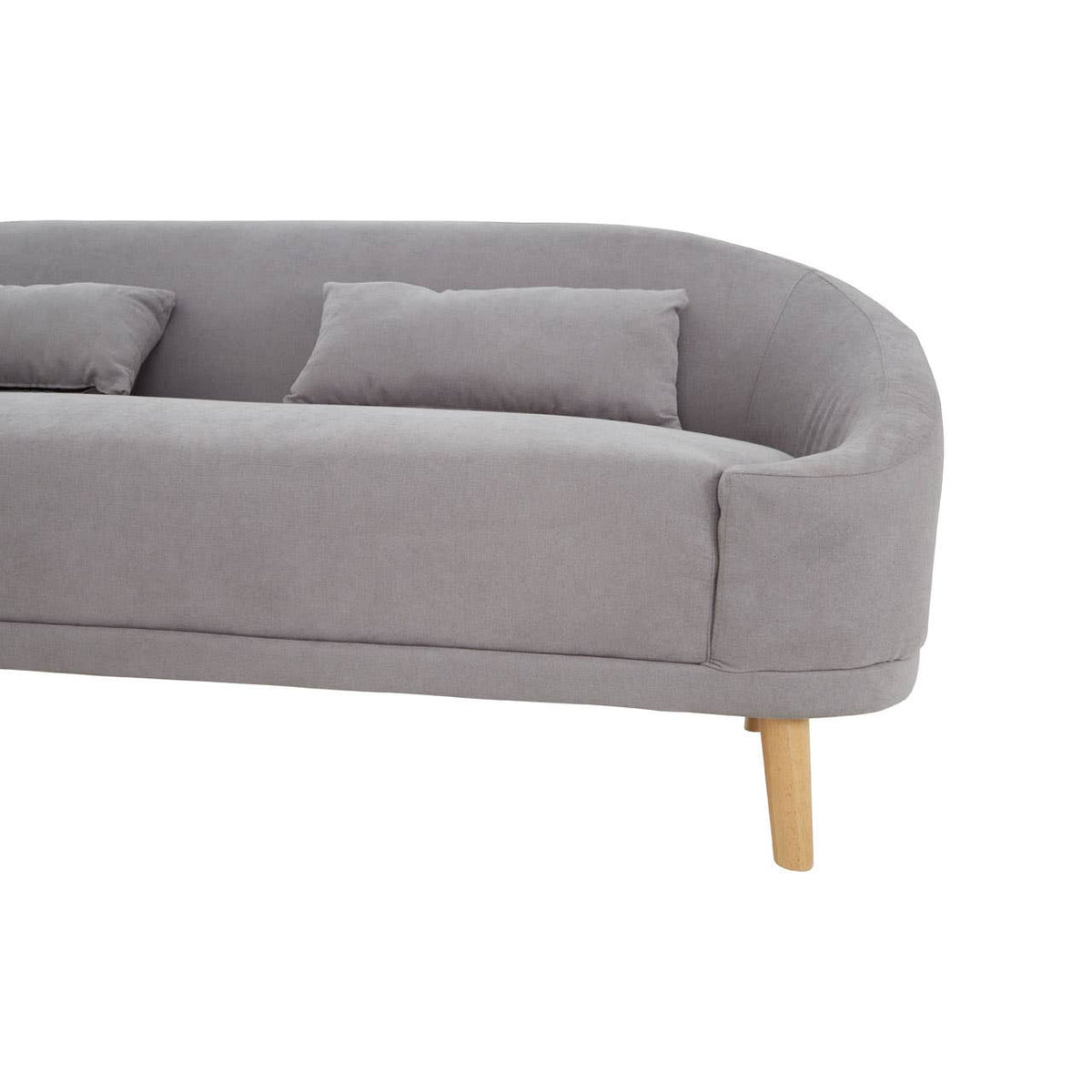 Holland Grey Linen Sofa.