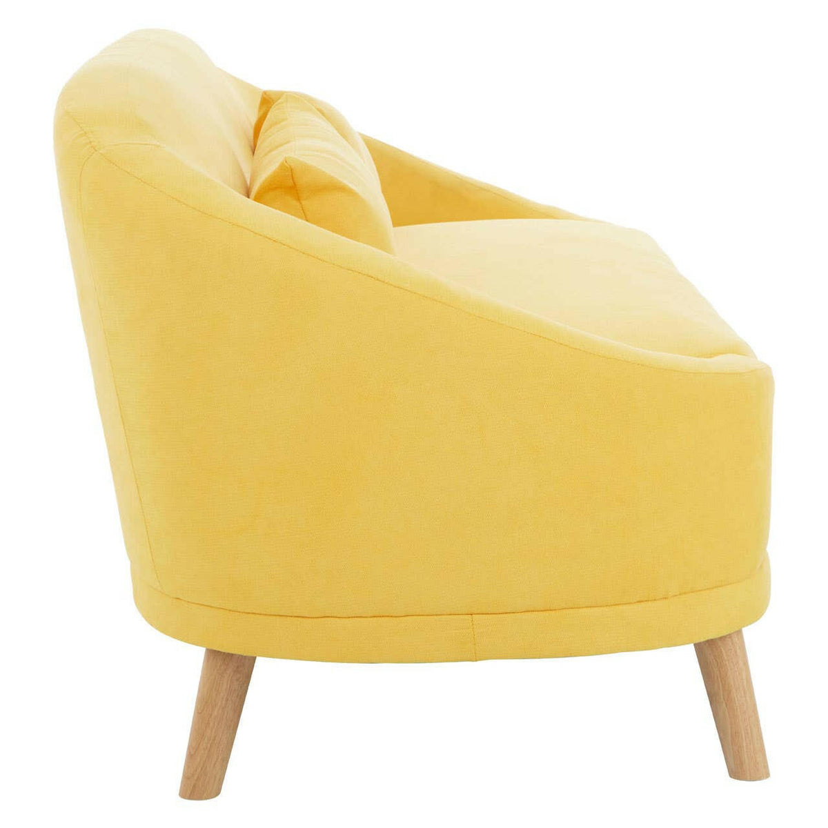Holland Yellow Linen Sofa.