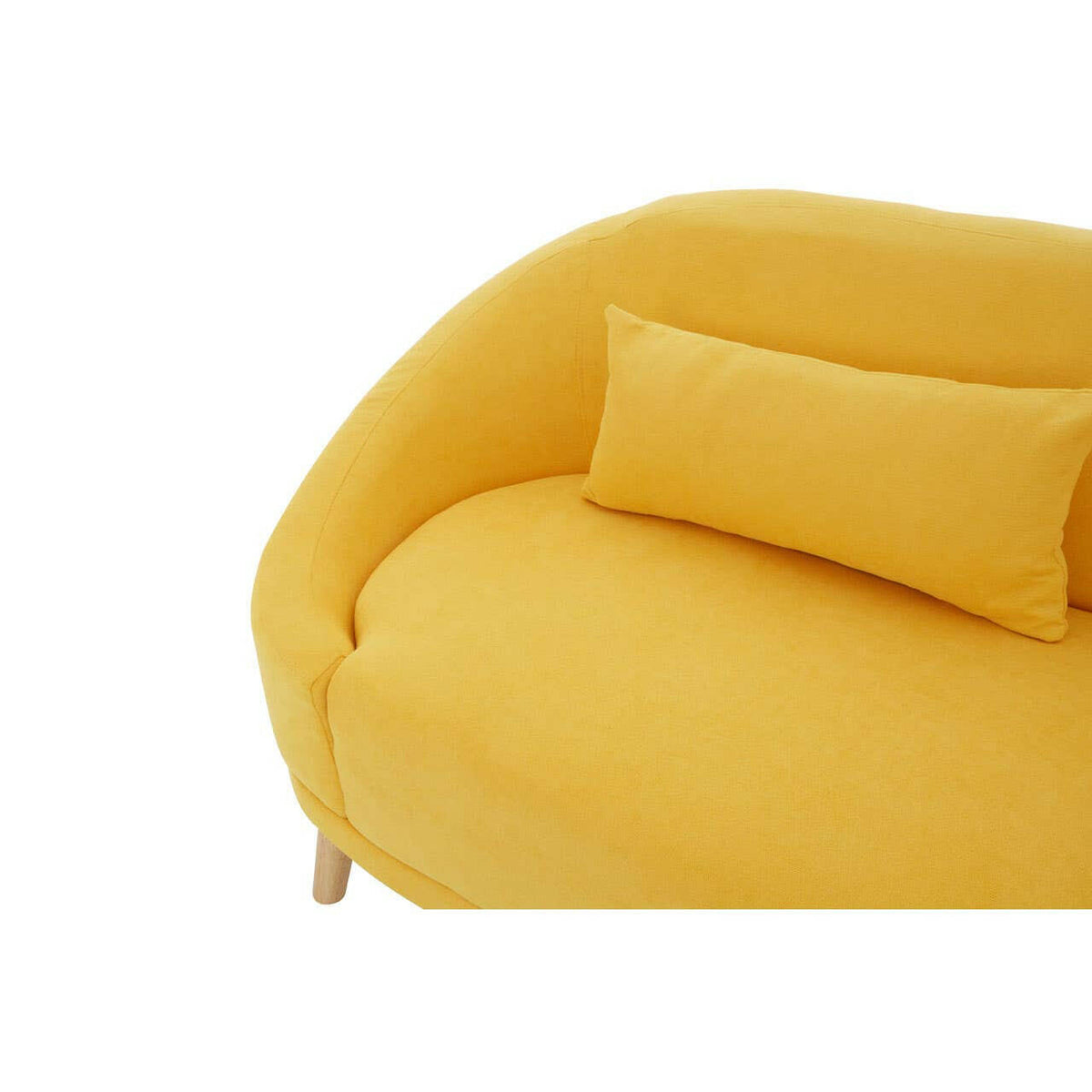 Holland Yellow Linen Sofa.