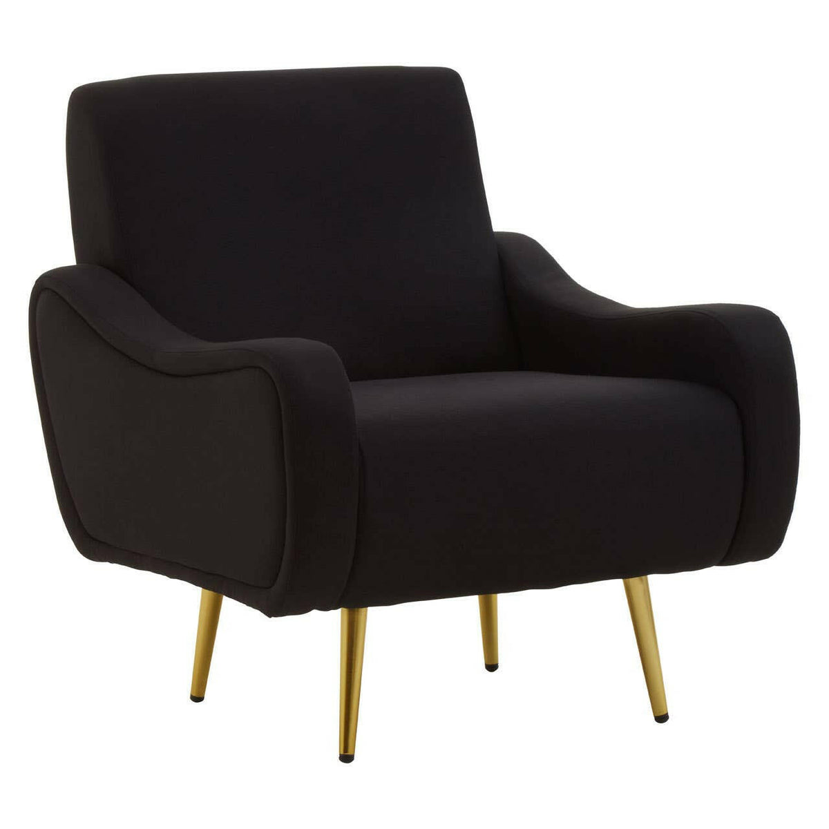 Holli Black Armchair.