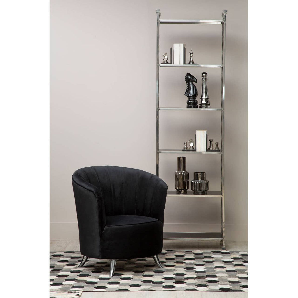 Noosa & Co. Living Horizon Silver Tiles Design Bookshelf House of Isabella UK