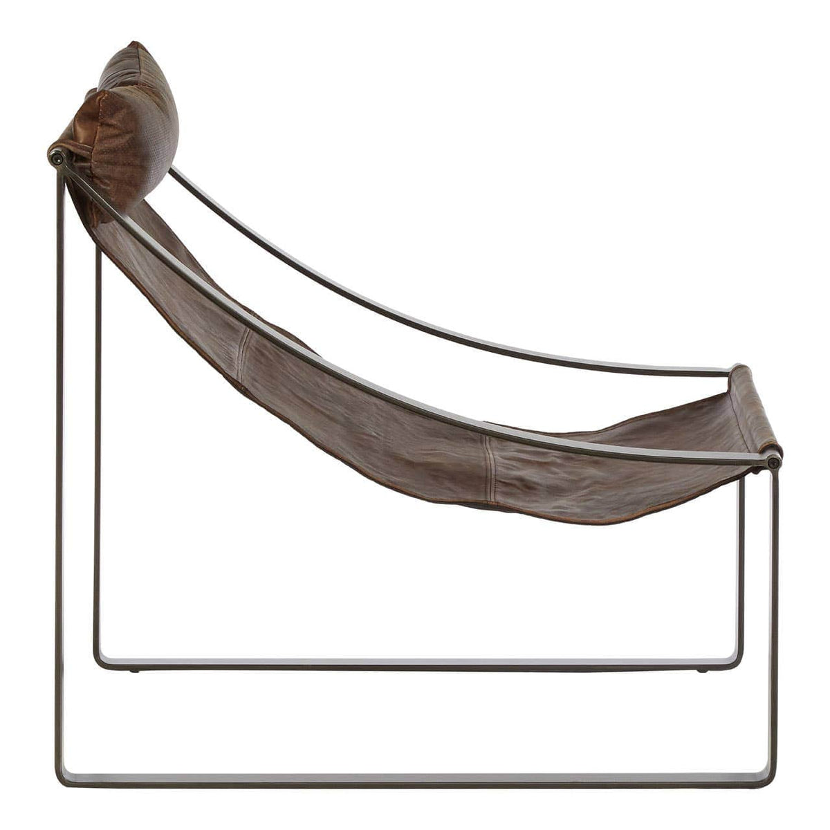 Hoxton Brown Leather Chair.