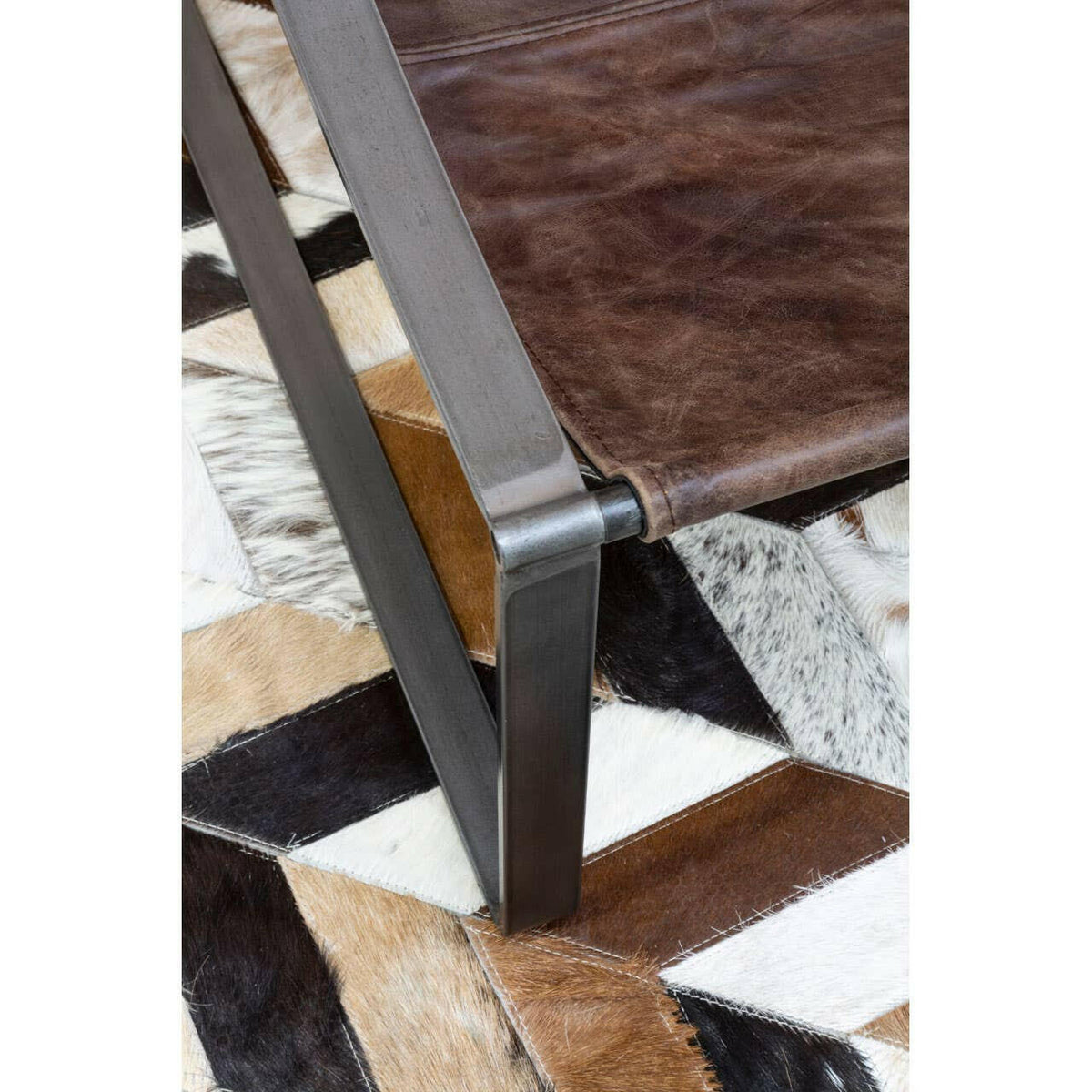 Hoxton Brown Leather Chair.