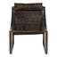 Hoxton Ebony Leather Chair.