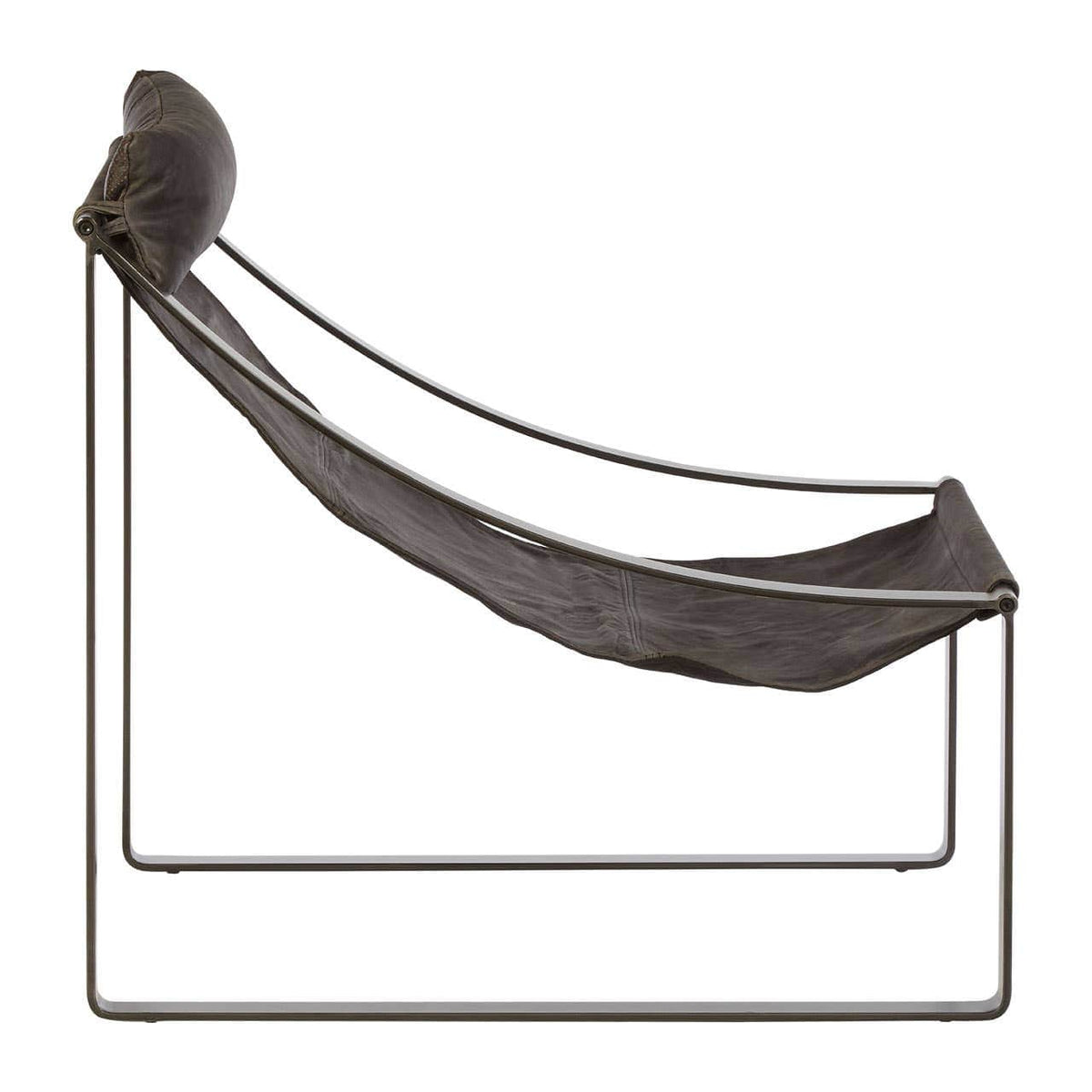 Hoxton Ebony Leather Chair.