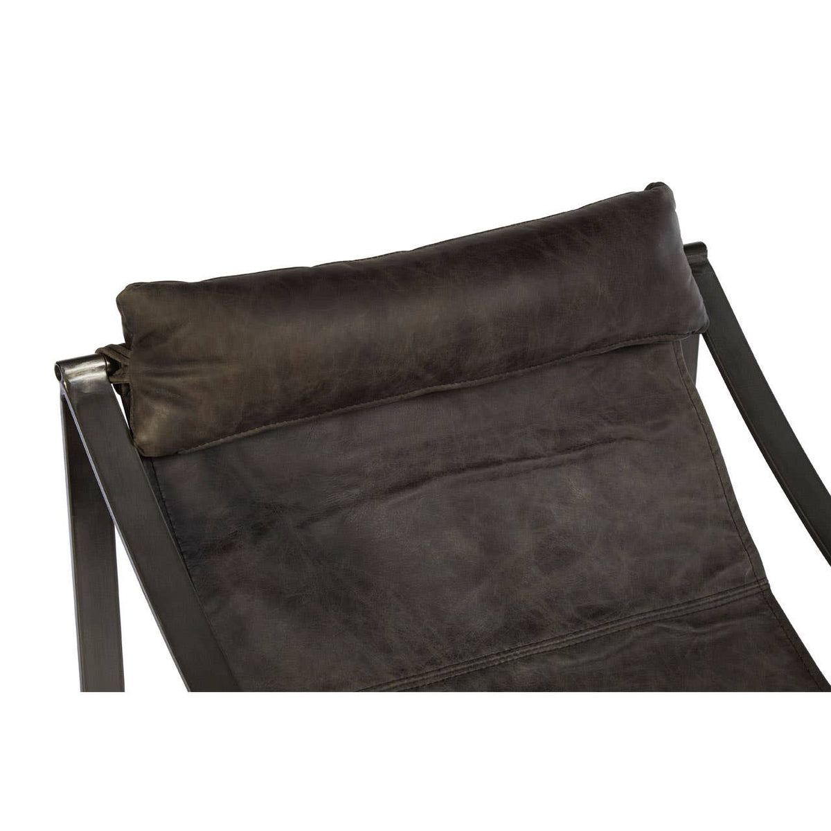 Hoxton Ebony Leather Chair.