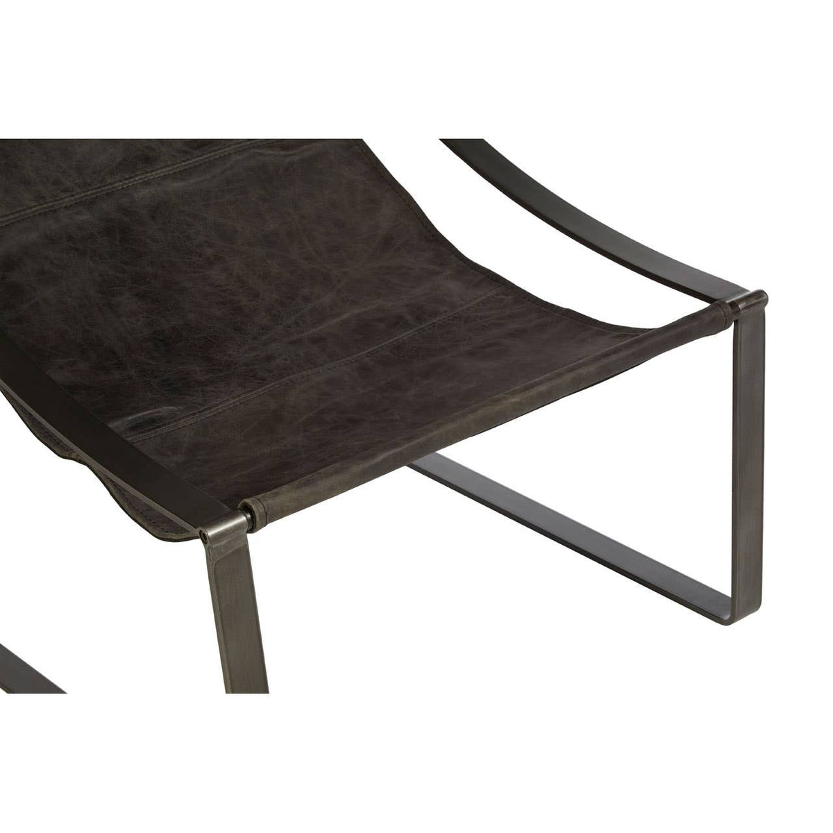 Hoxton Ebony Leather Chair.