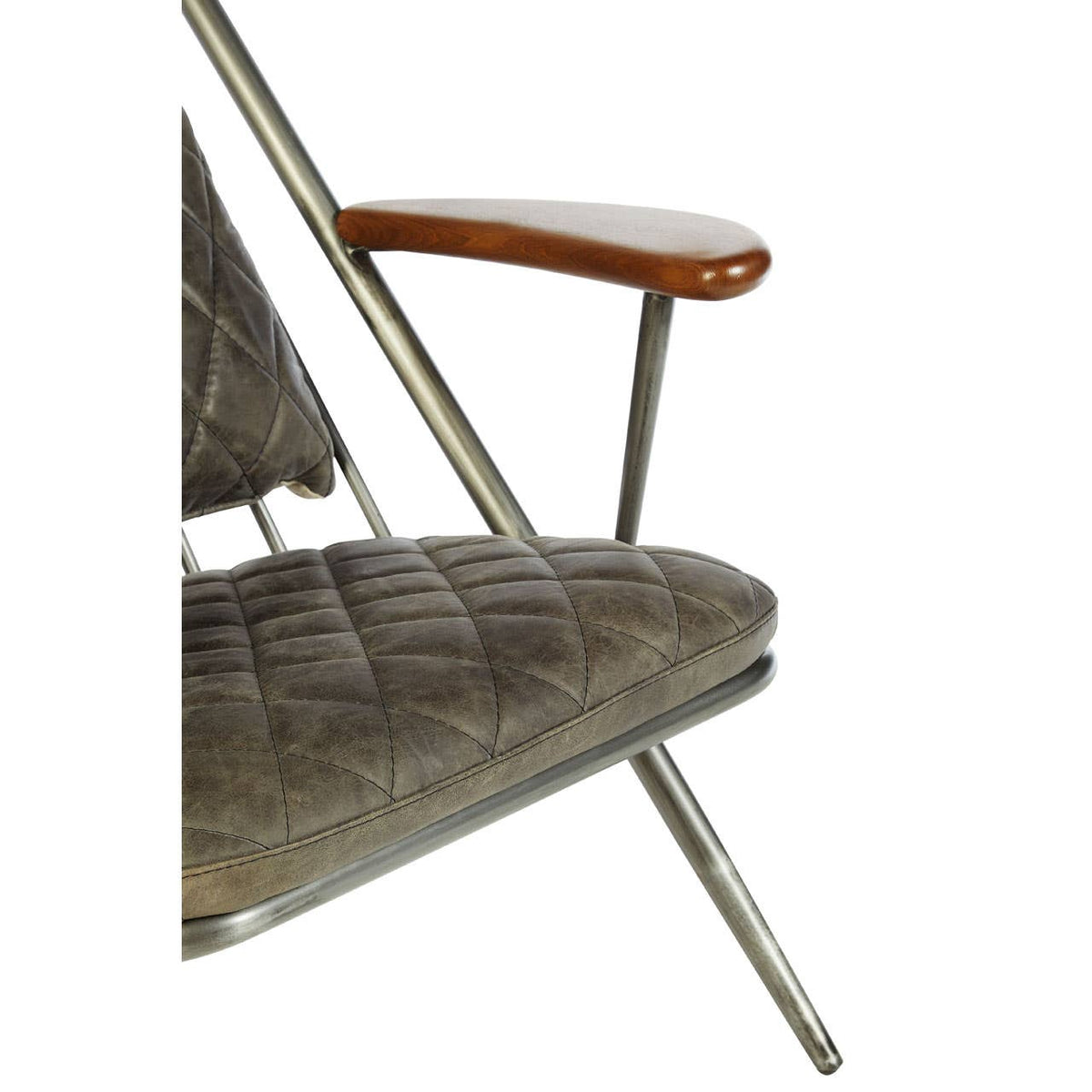 Hoxton Genuine Ebony Leather Chair.