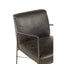Noosa & Co. Living Hoxton Grey Leather Lounge Chair House of Isabella UK