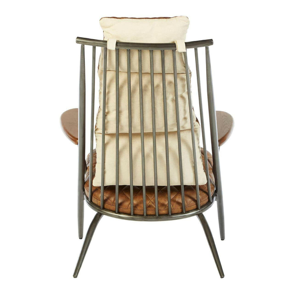 Hoxton Light Brown Leather Chair.