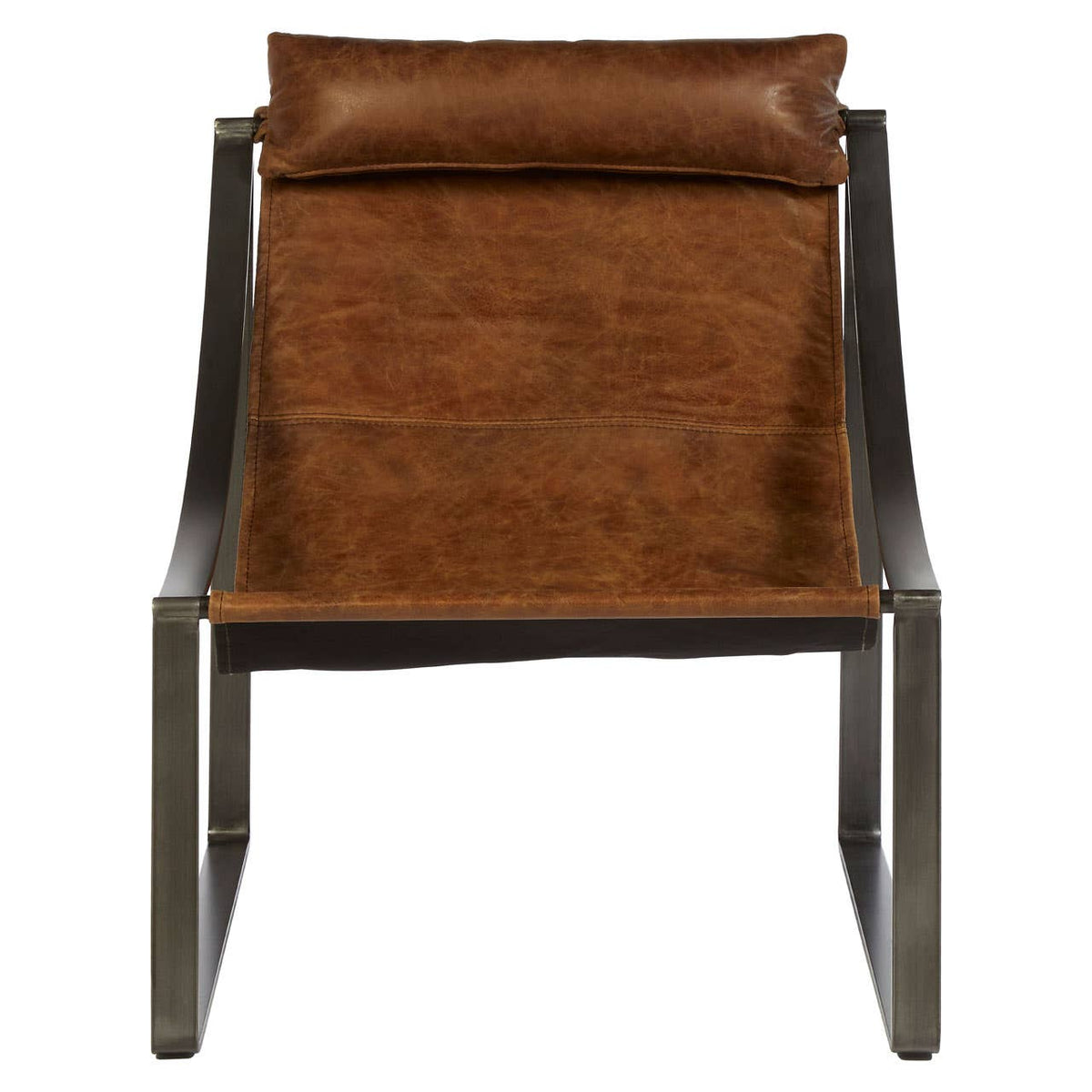 Hoxton Light Brown Leather Chair.